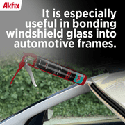 Akfix Polyurethane Windshield Adhesive 10.1 fl oz-2 Pack