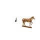 thumbnail image 5 of Escultura abstracta de fuego, estatua de caballo de resina, figura decorativa de arte moderno, adorno coleccionable, regalo ideal para la sala de esta, 5 of 8