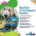 thumbnail image 4 of SodaPup Honeycomb Enrichment Bowl – Durable Enrichment Feeder Made in USA from Non-Toxic, Pet-Safe, Food Safe Material for Mental Stimulation, Slowing Down Eating, Healthy Digestion, & More, 4 of 6