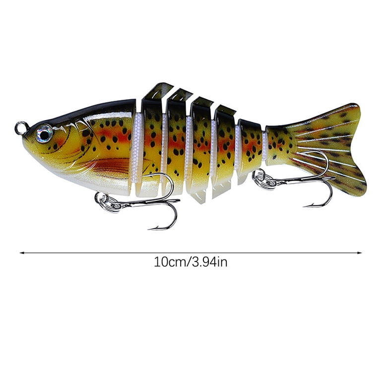 6 jointed fishing lure HERCULES Multi Swimbaits Lures 6-Jointed Baits suitable for beginners 6" Jointed Claw Swimbait Clone