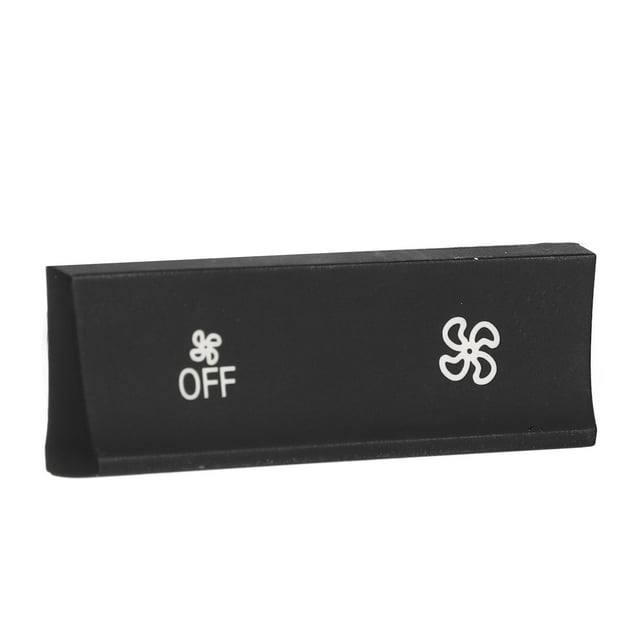 Accesorio para el interior del automóvil, botón de velocidad del ventilador del panel de control del climatizador del aire acondicionado Botón del panel de control del climat