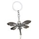 thumbnail image 1 of Llavero con forma de libélula, colgante con forma de libélula, llavero con cadena brillante, colgante para bolso, decoración, regalo de vacaciones, 1 of 2