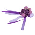 thumbnail image 1 of Precioso Novio de Boda Novia Boutonniere Ramillete Muñeca Flor Broche Pin Cinta Púrpura Sunnimix Corsage Boutonniere, 1 of 8