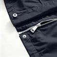 thumbnail image 5 of thefmos Womens Stand Collar Jacket Lightweight Casual Zip Up Coat Trendy Fall Outfits Cropped Spring Jackets with Pockets, Black S, 5 of 6