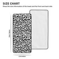 thumbnail image 2 of Bath Towels, Leopard black white texture Highly Absorbent Towels for Bathroom - Quick Drying Microfiber Bath Sheet Turkish Bath Towel for Bathroom Hotel Sport Yoga SPA Gym, 2 of 8