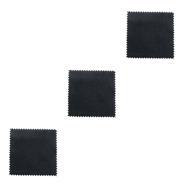 Injueey 100 piezas de joyería cuadrada, paño de limpieza y pulido, suministros para pulseras Type3 NO3