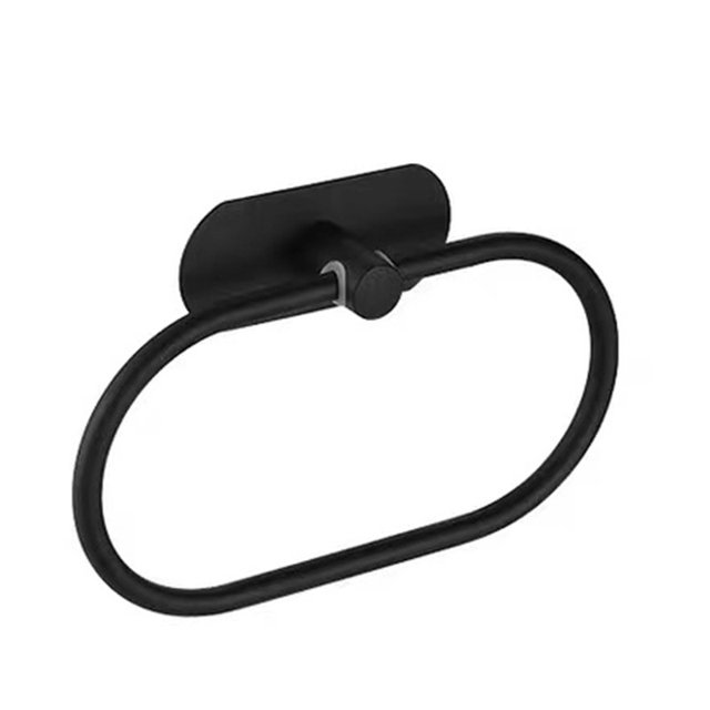 Portarrollos de cocina autoadhesivo/perforado soporte para toallas de papel de baño debajo del gabinete negro Sailing Electrónica