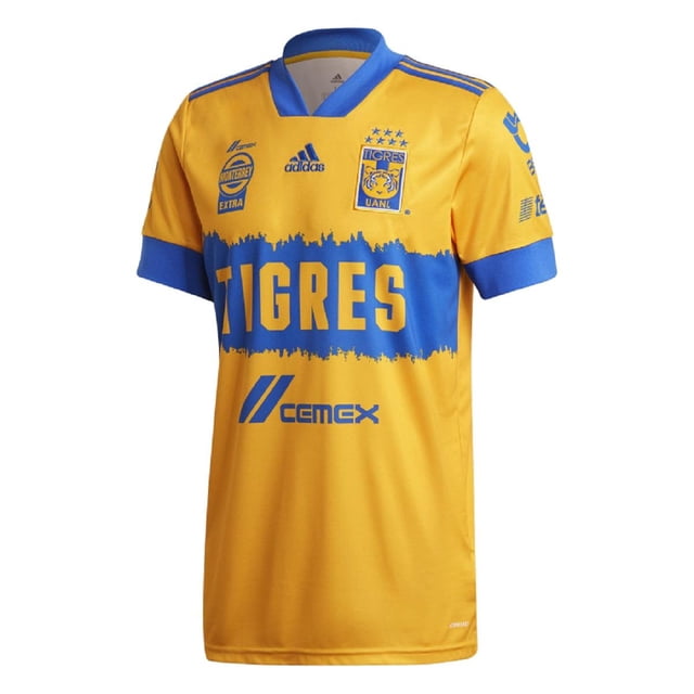 Jersey Adidas Tigres UANL Jugador 20-21 Hombre FR2305 amarillo M