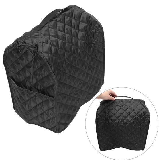 TABLZONE Black Protective Cover for Kitchen Blenders, Stand Mixers, and Small Appliances, and