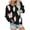 #05Black, variant on Women's Sweatshirts V-Neck Long Sleeves Shirts Pullover Casual Fashion Printed Tunic Tops Fall Loose Dressy Sweatshirt for Women