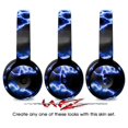 thumbnail image 3 of Skin Decal Wrap works with Original Beats Solo Pro Headphones Electrify Blue Skin Only BEATS NOT INCLUDED, 3 of 5