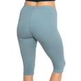 thumbnail image 3 of Stretch Is Comfort Women's Plus Size Knee Length Leggings| Adult X-Large - 7x, 3 of 5
