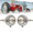 Gray, variant on APSMOTIV Tractor Headlights Assemblies HeadLamp Lights With 12v Bulbs for David Brown 700 800 900 1200 1400 Series | Massey Ferguson 35 35X 65 765 | Case/IH Tractor B275 B250 B414 B444 Red