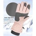 thumbnail image 5 of JM Guantes de esquí de invierno para hombres, mujeres, jóvenes – Pantalla táctil y guantes de mano calentados impermeables para clima frío guantes de trabajo de invierno JM, 5 of 5