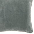 thumbnail image 3 of HomeRoots 522753 18 x 18 in. Cotton Zippered Pillow, Green, 3 of 3