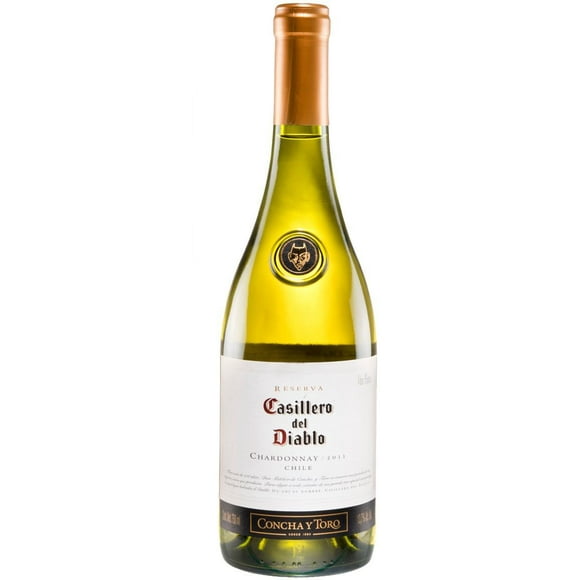 Pack de 2 Vino Blanco Casillero Del Diablo Chardonnay 750 ml