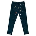 thumbnail image 3 of Christmas Girls Fashion Leggings Funny Print Casual Elastic Waist Skinny Cotton Pants Stretch Festival Outfits, Multicolor, 4 Years, 3 of 4