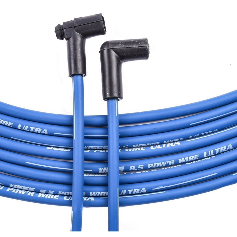 Chevy 350 Spark Plug Wires Small Block Chevy HEI Blue Spark Plug Wires ...