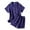Navy, variant on FhsagQ Pajamas Pajamas for Men Pack Sleepwear White 2025 Washed Crepe Short Sleeve Shorts Couple Pajamas Thin Double Men's and Women's Home Wear Set Men's Pajamas Sleepwear 10 Super Fit Grey L