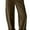 Brown, variant on Barrel Pants Women Wide Leg Lounge Palazzo Harem Corduroy Pants Casual Trousers with Pockets, Khaki