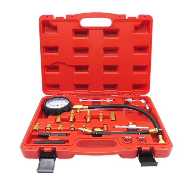 Kit De Prueba De Presión De Combustible 22x Premium Con Estuche 0-10 Bar Camiones Motocicletas UTV