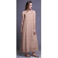 thumbnail image 4 of Bimba Rayon Sleeveless Night Gown For Womens Rayon Printed Nightwear Ladies Sleepwear-XL, 4 of 5