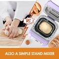 thumbnail image 4 of Kitchen in the Box 2lb Bread Maker with Auto Fruit Nut Dispenser, 12-in-1 Gluten-Free Bread Machine, 13H Delay Timer, Nonstick Pan, Keep Warm, Purple, 4 of 9
