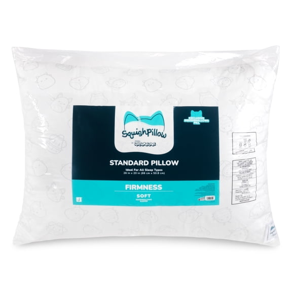 Standard Soft SquishPillow — “Restie Besties” Character Print