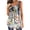 Navy womens tank tops, variant on Wycnly Womens Tank Tops Summer Floral Print V-Neck Sleeveless T Shirts Fashion Button Flowy Pleated Swing Henley Shirts Breathable Tunic Blouse Vest Khaki xl Clearance Under $5