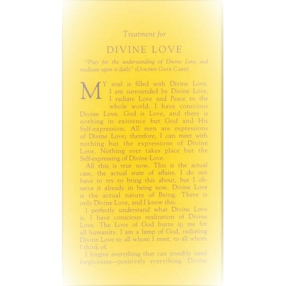 Treatment for Divine Love: (#33) (Paperback)