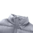 thumbnail image 6 of BSDJILFG Puffer Vests for Big and Tall Mens Sleeveless Bulky Vests Full Zip Up Cotton Warm Cozy Outerwear, 6 of 7