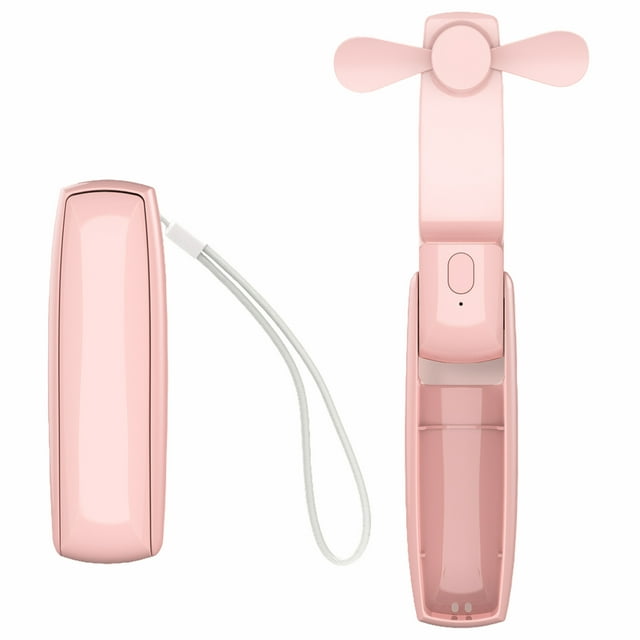 Yingyy Cute Student Silent Dormitory USB Charging Fan Portable And For Cooling: Foldable Foldable Portable Fan 2-in-1