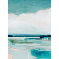 thumbnail image 2 of Popp, Grace 15x18 White Modern Wood Framed Museum Art Print Titled - Seafoam Sky II, 2 of 4