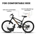 thumbnail image 3 of 26-Inch Mountain Bike,21-Speed Steel Frame with Dual Suspension – Black&Orange, 3 of 7
