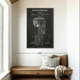 thumbnail image 2 of Elephant Stock Toilet Paper Roll Bw Patent Wall Art - Vertical Canvas Wall Art - Hallway Wall Decor - Patent Canvas - White And Gray Decor - 30" x 45", 2 of 4