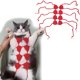 thumbnail image 4 of Puntoco Ropa Interior Para Mascotas De Bikini De Gatito De Lana Hecha A Mano En Rojo Divertido, Decoración Del Hogar, 4 of 8