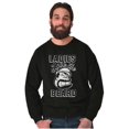 thumbnail image 3 of Ladies Love Beards Funny Popeye Bluto Men Big & Tall Sweatshirt Brisco Brands 3X, 3 of 5