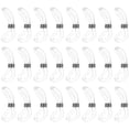 thumbnail image 1 of GOOHOCHY 25Ud Finales Para Cadenas De Gafas De Sol Transparentes Con Resorte Metálico Para Ajuste Seguro, 1 of 7