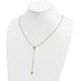 thumbnail image 3 of 14k Yellow Gold Polished 2mm Beaded Rosary Necklace - 19.5" Chain, 3 of 7