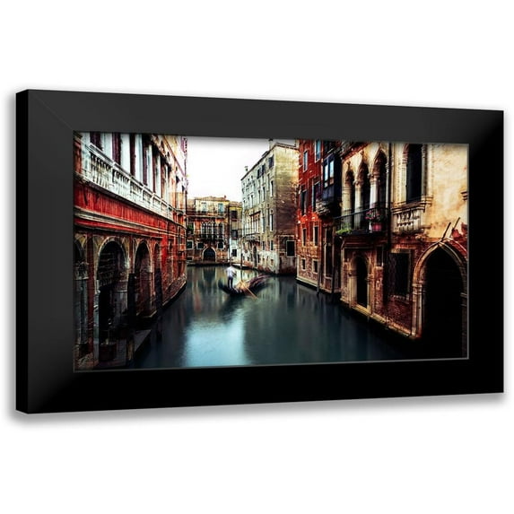 Chiriaco, Carmine 18x13 Black Modern Framed Museum Art Print Titled - The Gondolier