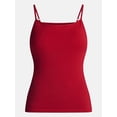 thumbnail image 5 of No Boundaries Cropped Cami Top with Shelf Bra, Women's XXS-XXL, 5 of 5
