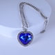 thumbnail image 4 of Collar de aleación Minnieouse para mujer colgante decorativo en forma de corazón galvanizado, 4 of 6