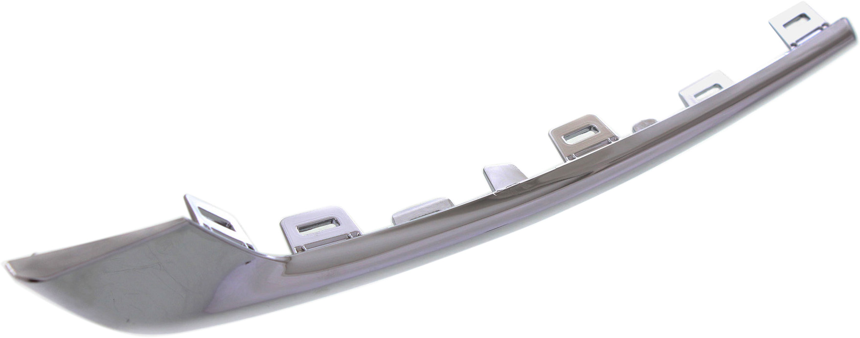 Bumper Trim Compatible With 2014-2017 Honda Odyssey Front, Left Driver Side, Upper Chrome