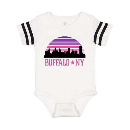 

Inktastic Buffalo New York Gifts Skyline Gift Baby Girl Bodysuit