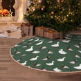thumbnail image 5 of Balery Colorful Mallard Duck Printed Christmas Tree Skirt , Merry Christmas Party Christmas Tree Decoration,Adjustable Tree Skirt-48", 5 of 6