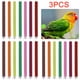 thumbnail image 1 of Barra Molienda Pico Garra Pájaro Accesorios Jaula Respetuosos Con El Ambiente 3 Uds., 1 of 8