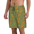 thumbnail image 2 of Naloa Squirrel And Nuts Men's Beach Shorts, Surfing shorts, Swim trunks, Quick Dry Swim Trunks for Surfing Beach Fun - Large, 2 of 9