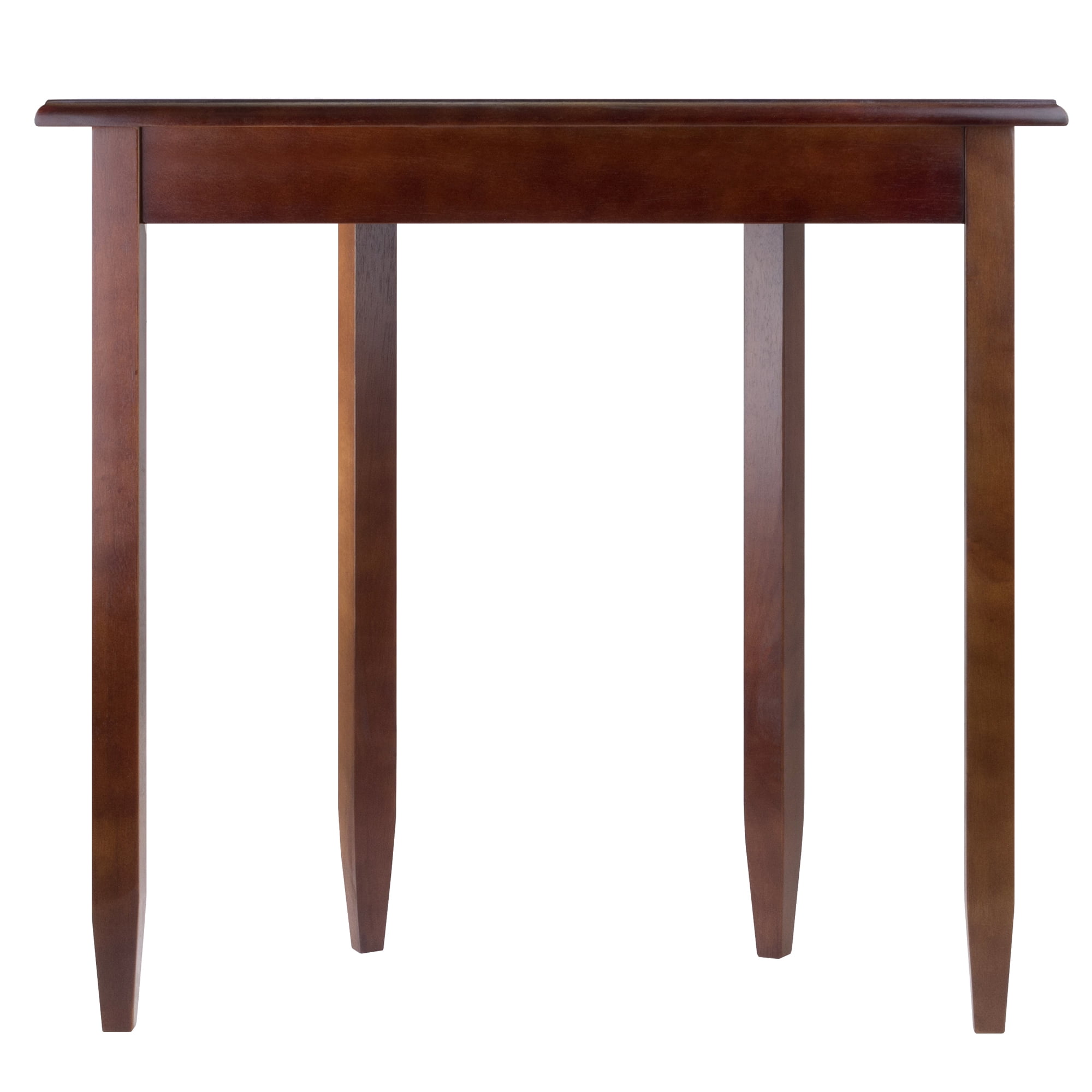 Winsome Concord Half Moon Console Table, Walnut Finish