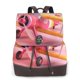 thumbnail image 1 of Disketp Colorful Cartoon Biplane Mochila de Cuero para Mujer, Bolso de Espalda Antirrobo con Estilo para Viaje, Trabajo y Uso Diario, 1 of 4