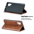 thumbnail image 2 of Galaxy Note 10 Pro Wallet Case, Allytech Slim Fit Folio Flip Stand Shockproof Full Protective Cards Cash Holder Magnetic Book Style Wallet Case Cover for Samsung Galaxy Note 10 Pro, Brown, 2 of 6